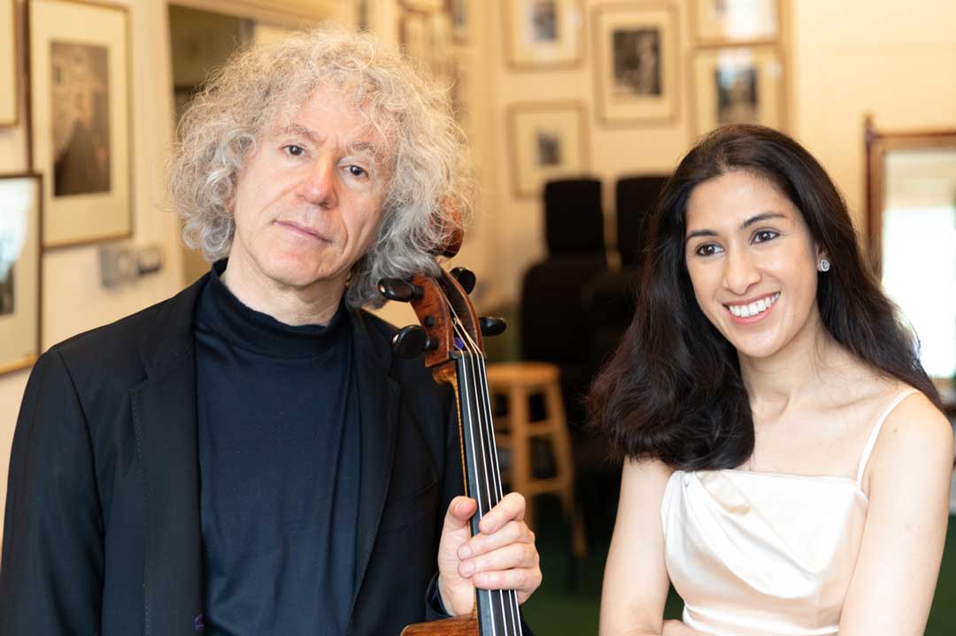 Steven Isserlis and Mishka Rushdie Momen