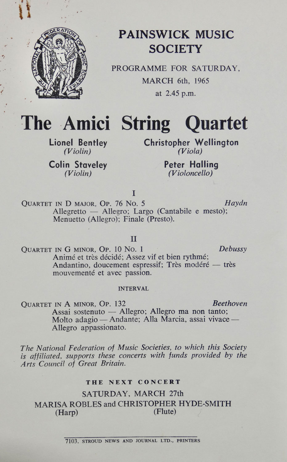 1965 Programme
